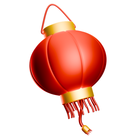 Chinese Lantern  3D Icon