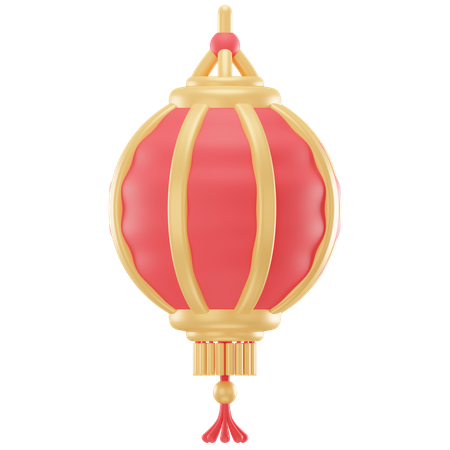 Chinese Lantern  3D Icon