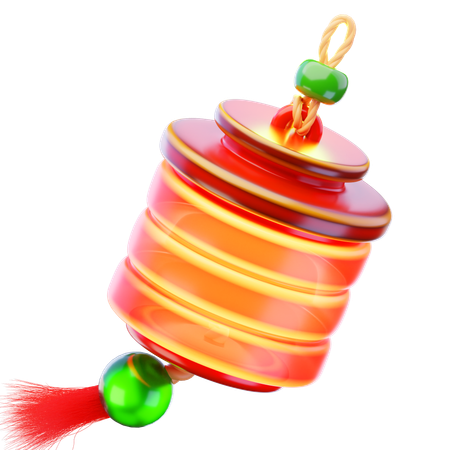 Chinese Lantern  3D Icon