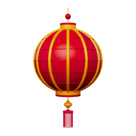 Chinese Lantern  3D Icon