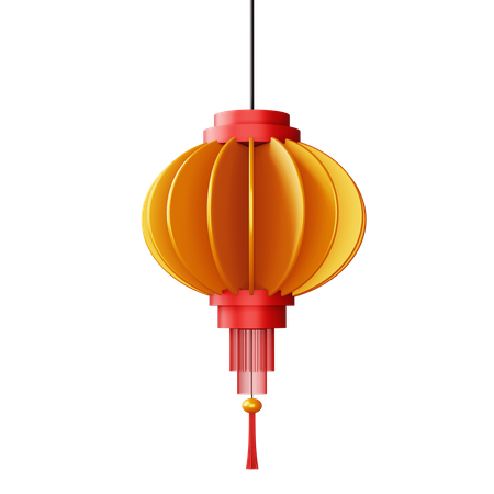 Chinese Lantern  3D Icon