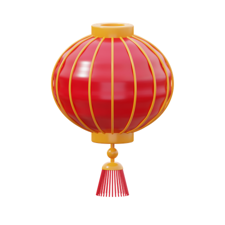 Chinese Lantern  3D Icon