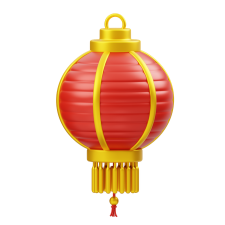 Chinese Lantern  3D Icon