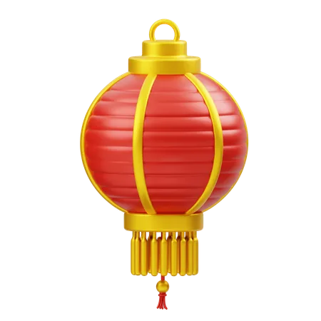 Chinese Lantern  3D Icon