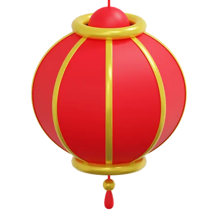 Chinese Lantern  3D Icon