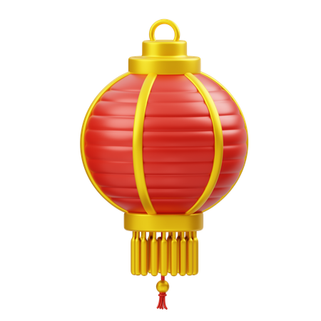 Chinese Lantern  3D Icon