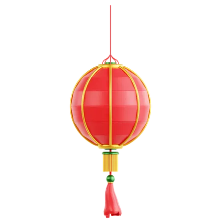 Chinese Lantern  3D Icon