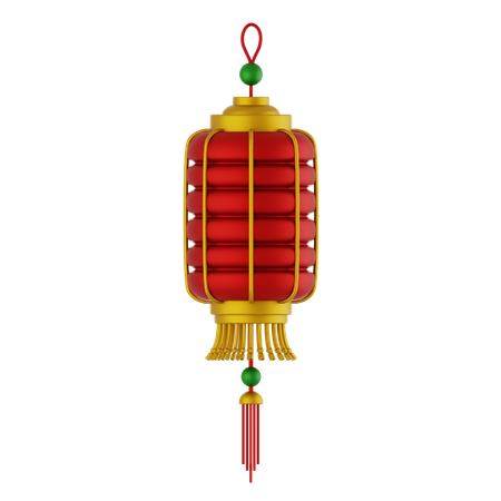 Chinese Lantern  3D Icon