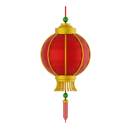 Chinese Lantern  3D Icon