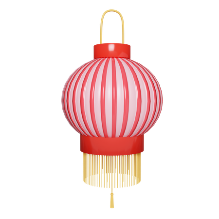 Chinese Lantern  3D Icon