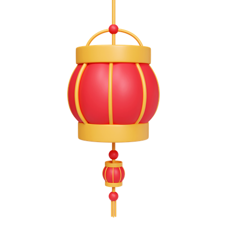 Chinese Lantern  3D Icon