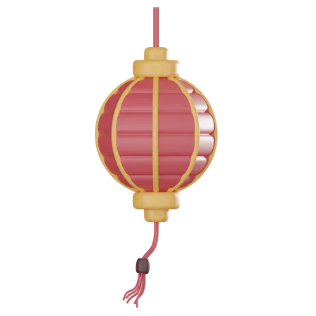 Chinese Lantern  3D Icon