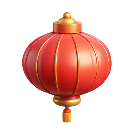 Chinese Lantern  3D Icon