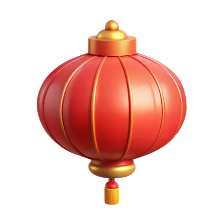 Chinese Lantern  3D Icon