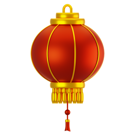 Chinese Lantern  3D Icon