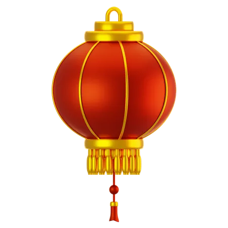 Chinese Lantern  3D Icon