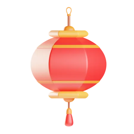 Chinese Lantern  3D Icon