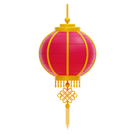 Chinese Lantern  3D Icon