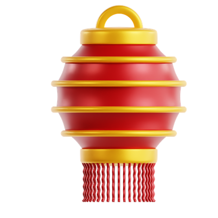 Chinese Lantern  3D Icon