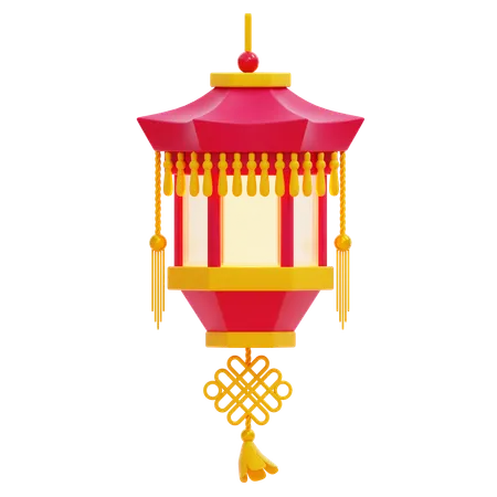 Chinese Lantern  3D Icon