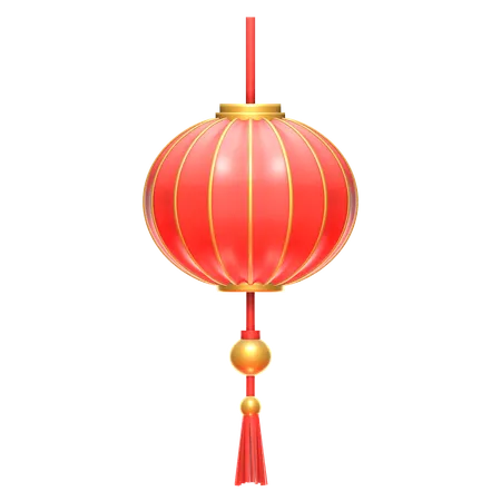 Chinese Lantern  3D Icon