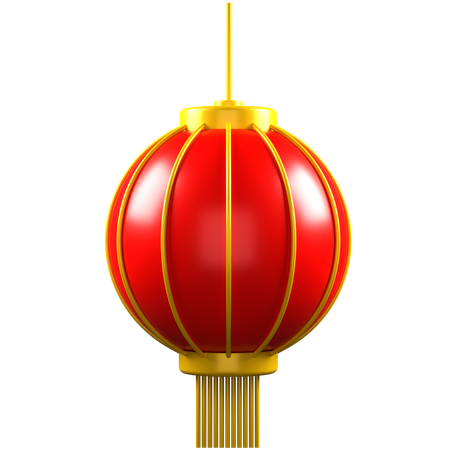 Chinese Lantern  3D Icon