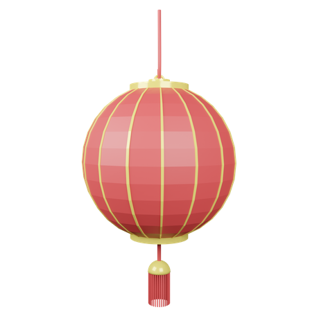 Chinese Lantern  3D Icon