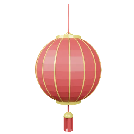 Chinese Lantern  3D Icon