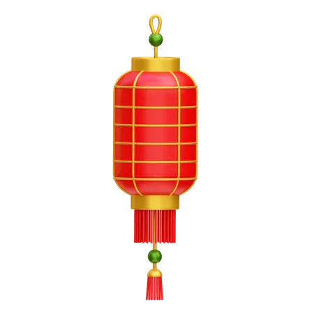 Chinese Lantern  3D Icon