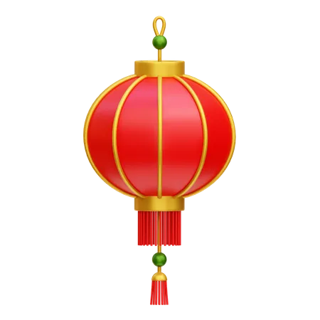 Chinese Lantern  3D Icon