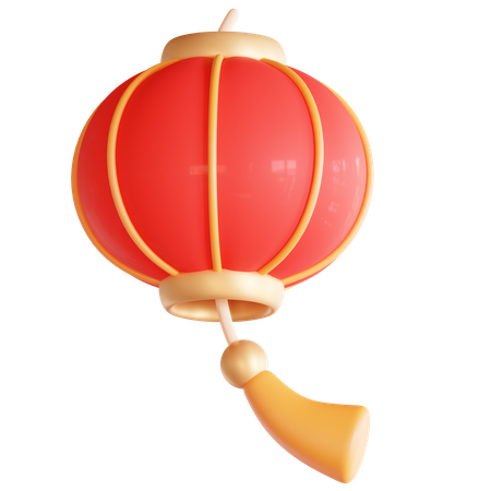 Chinese Lantern  3D Icon