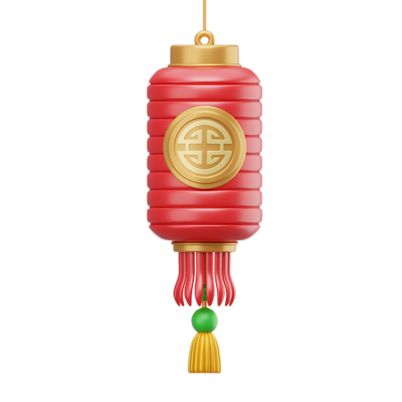 Chinese Lantern  3D Icon