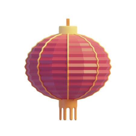 Chinese Lantern  3D Icon