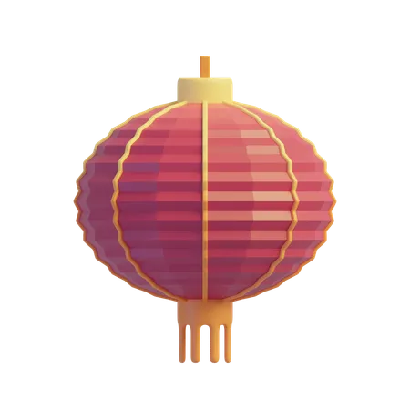 Chinese Lantern  3D Icon