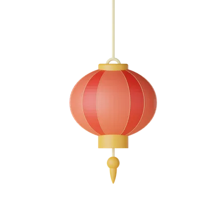 Chinese Lantern  3D Icon