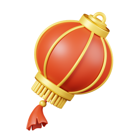 Chinese Lantern  3D Icon