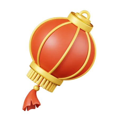 Chinese Lantern  3D Icon