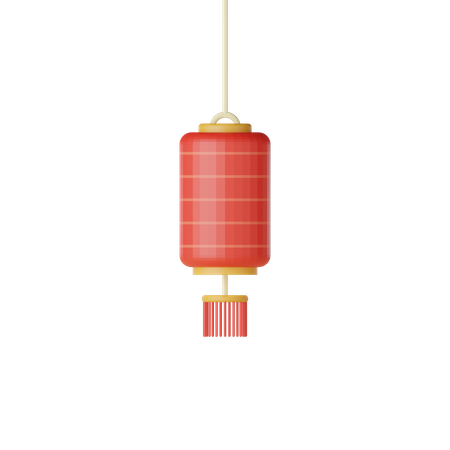 Chinese Lantern  3D Icon