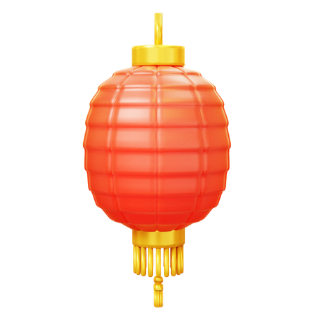 Chinese lantern  3D Icon