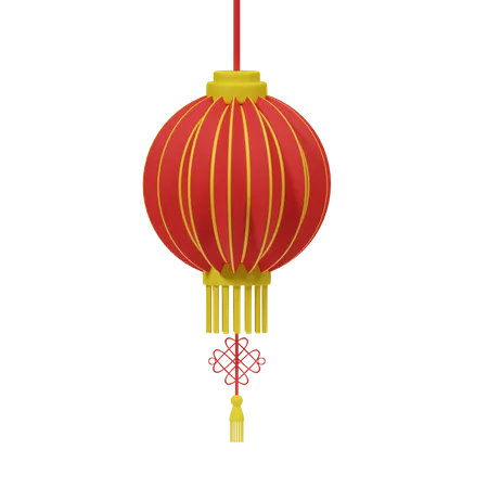 Chinese Lantern  3D Icon