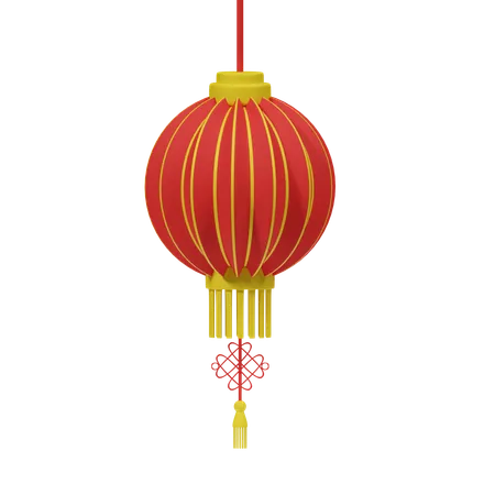 Chinese Lantern  3D Icon