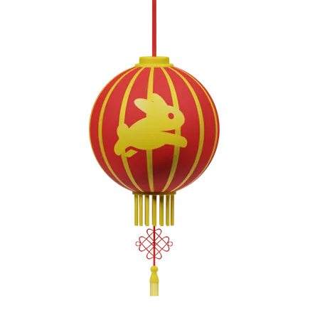 Chinese Lantern  3D Icon