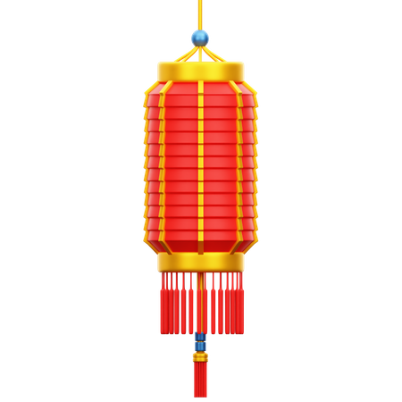 Chinese Lantern  3D Icon