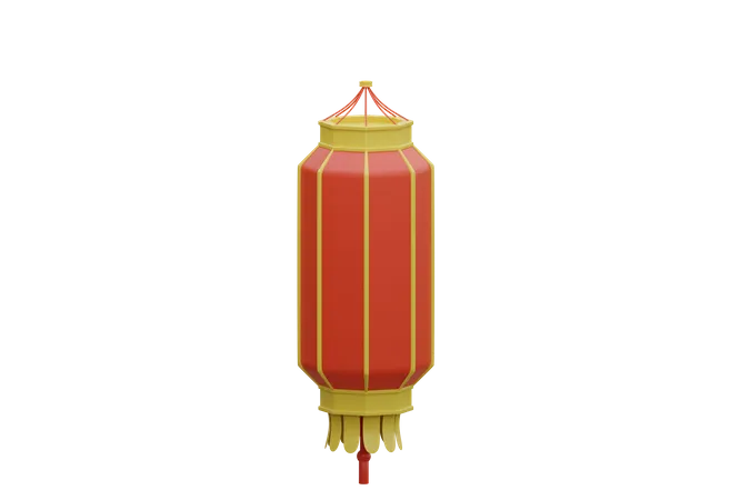 Chinese Lantern  3D Icon