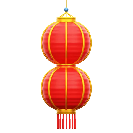 Chinese Lantern  3D Icon