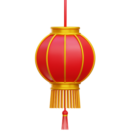 Chinese Lantern  3D Icon