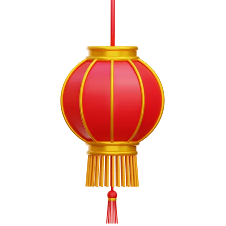 Chinese Lantern  3D Icon