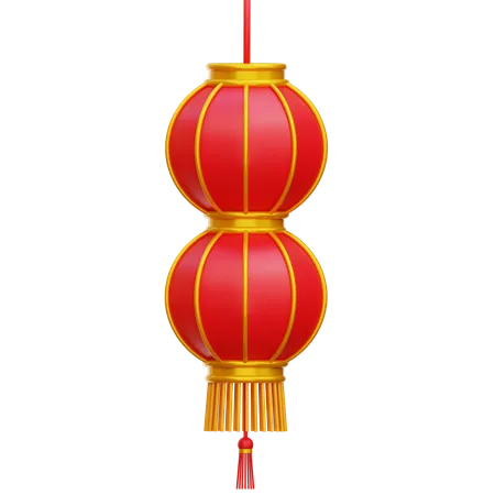 Chinese Lantern  3D Icon