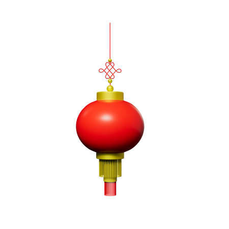 Chinese Lantern  3D Icon