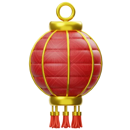 Chinese Lantern  3D Icon